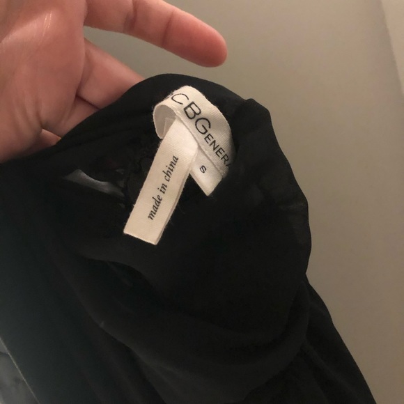 BCBG Black Floor Length Dress - Picture 6 of 11